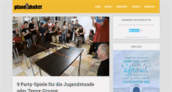 Desktop Screenshot of planetshaker.de